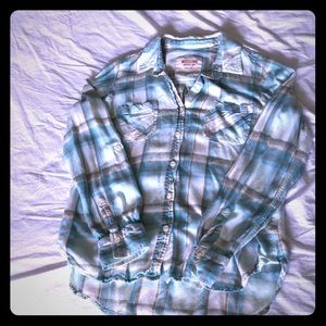 Flannel button up